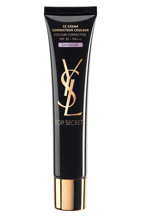 ysl cc cream color correcting primer|applying cc cream to face.